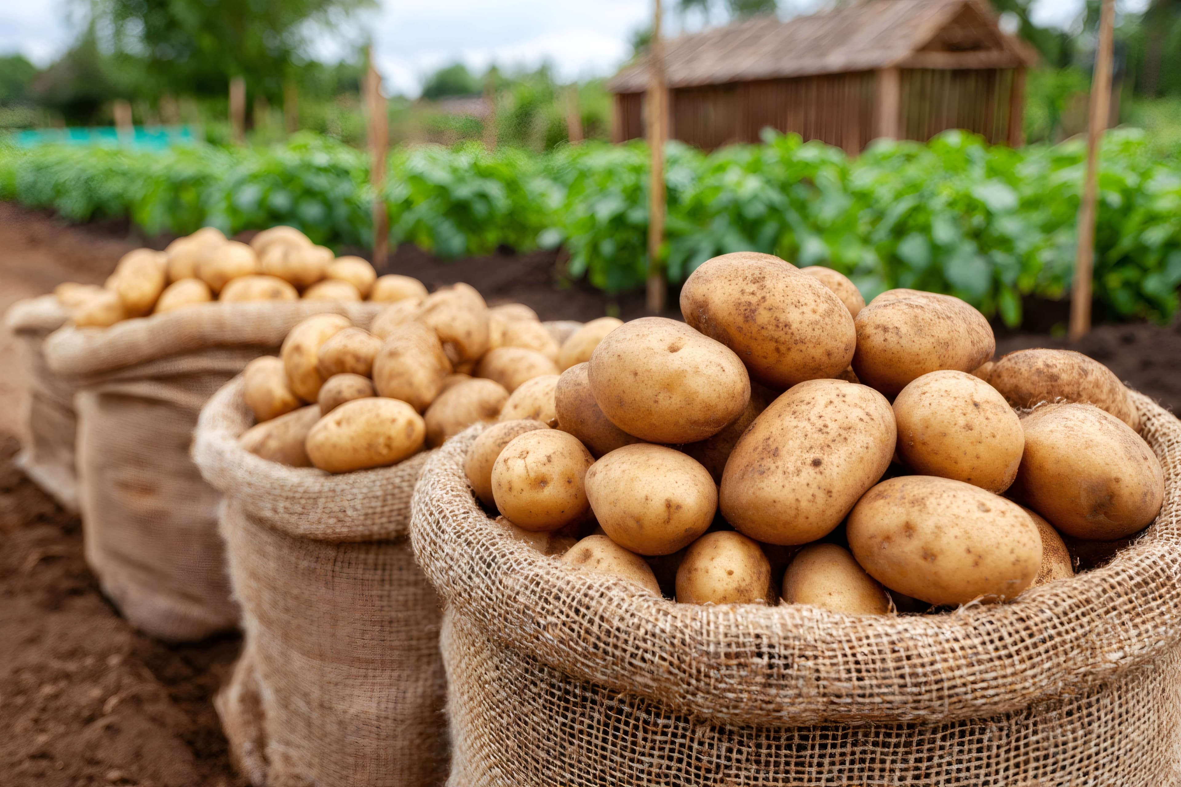 Картофель из Кокшетау